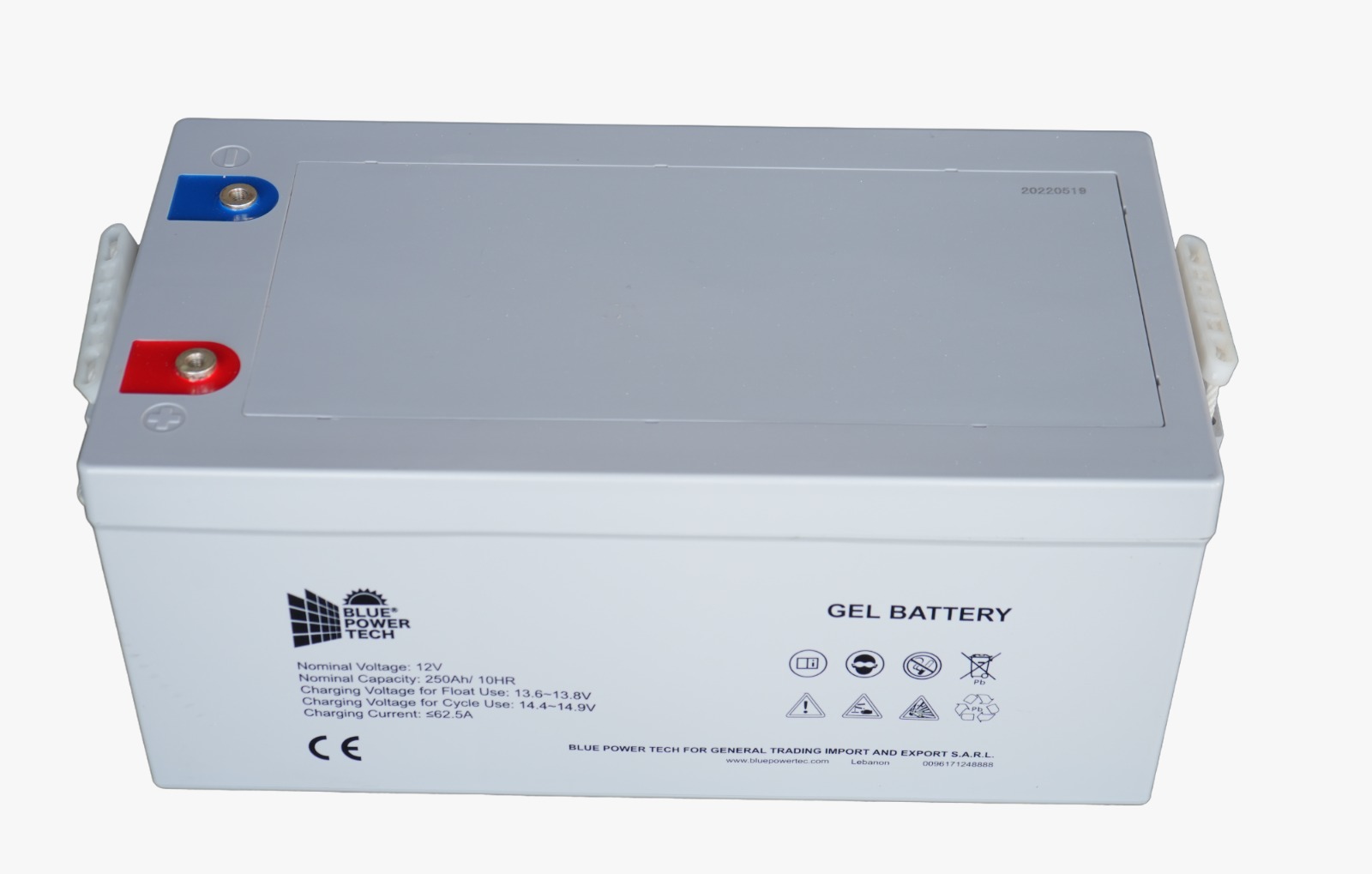 B-Battery GEL SUNKET (BLUE POWER TECH)200AH - Image 3